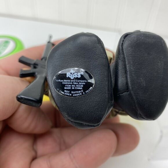 Army Troll Lot (3) 2-Thomas Dam 9” Soldier Trolls 604 - 1 Russ 5” Soldier Troll - Picture 10 of 12